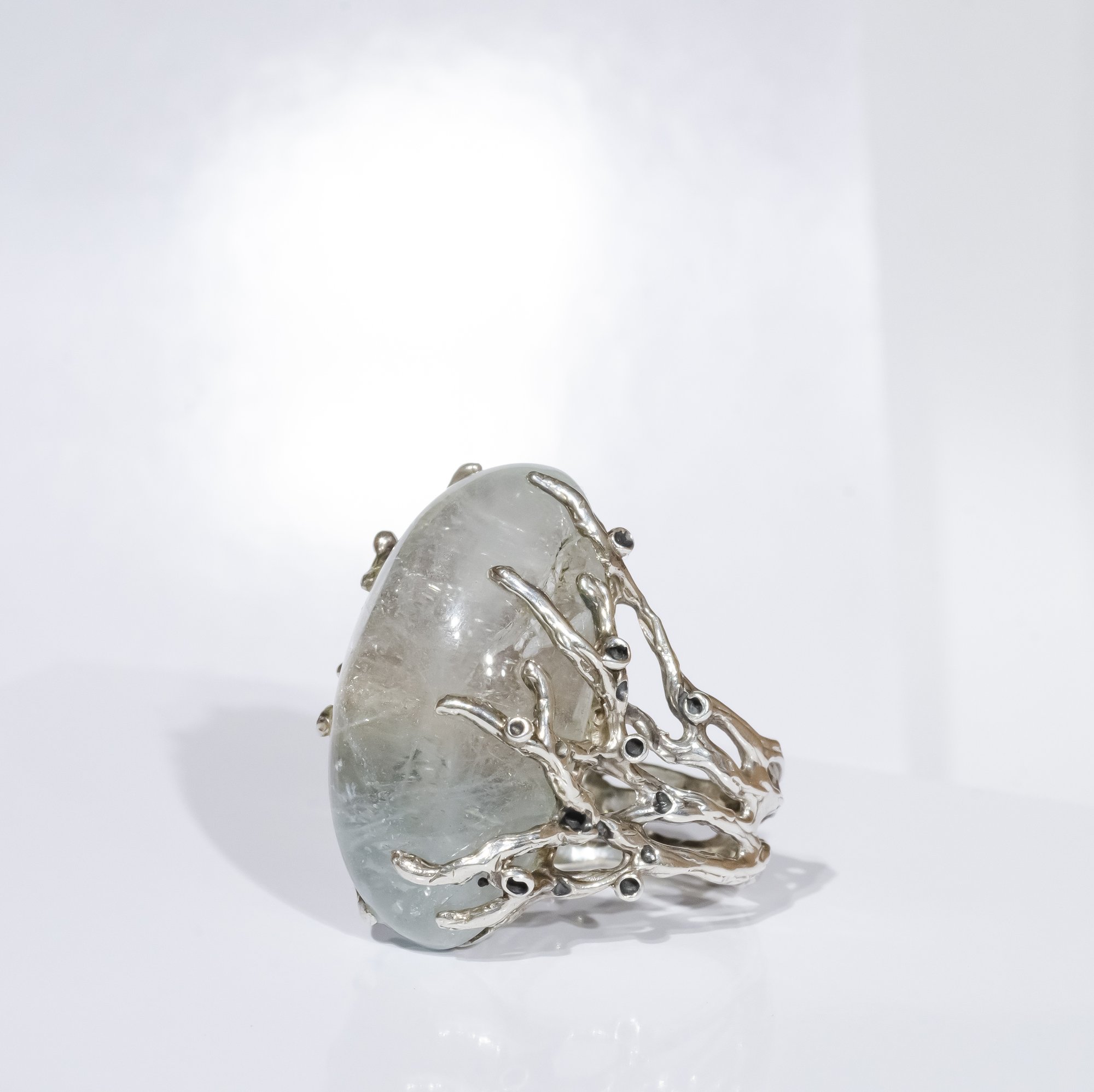 Каблучка з поліхромним топазом - зображення 3