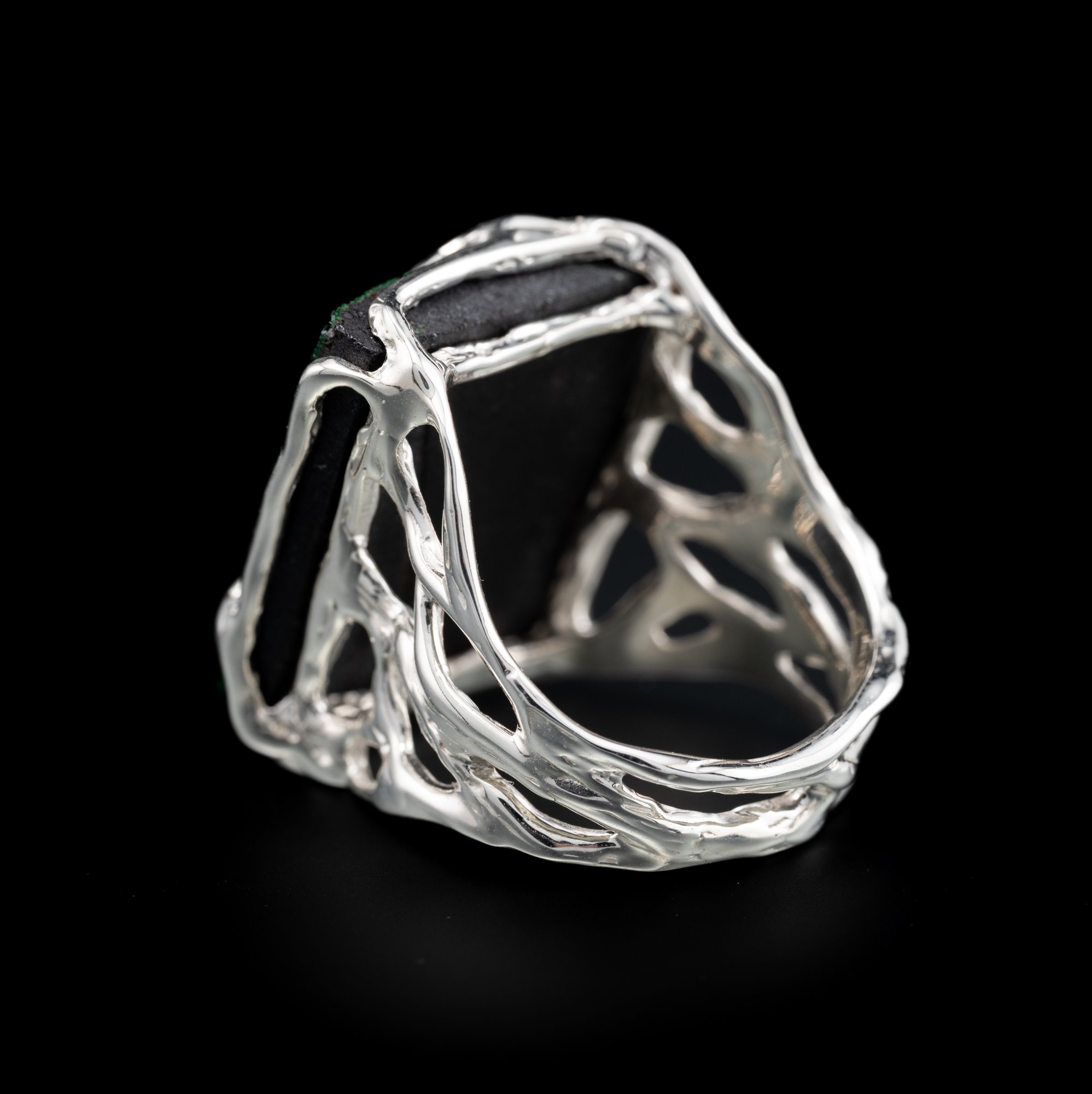 Каблучка з уваровітом - зображення 4