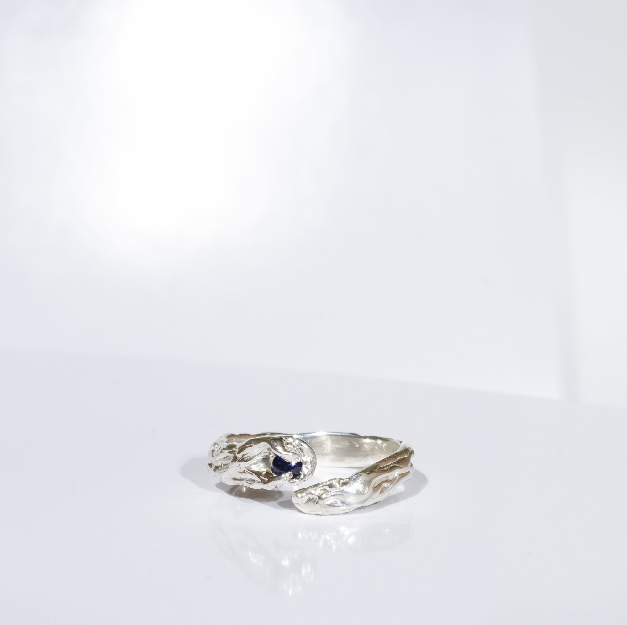 Каблучка з сапфіром - зображення 2