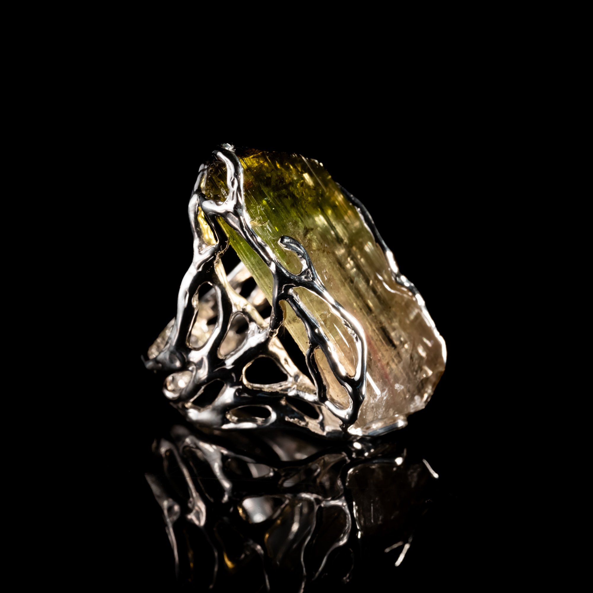 Каблучка з турмаліном - зображення 3