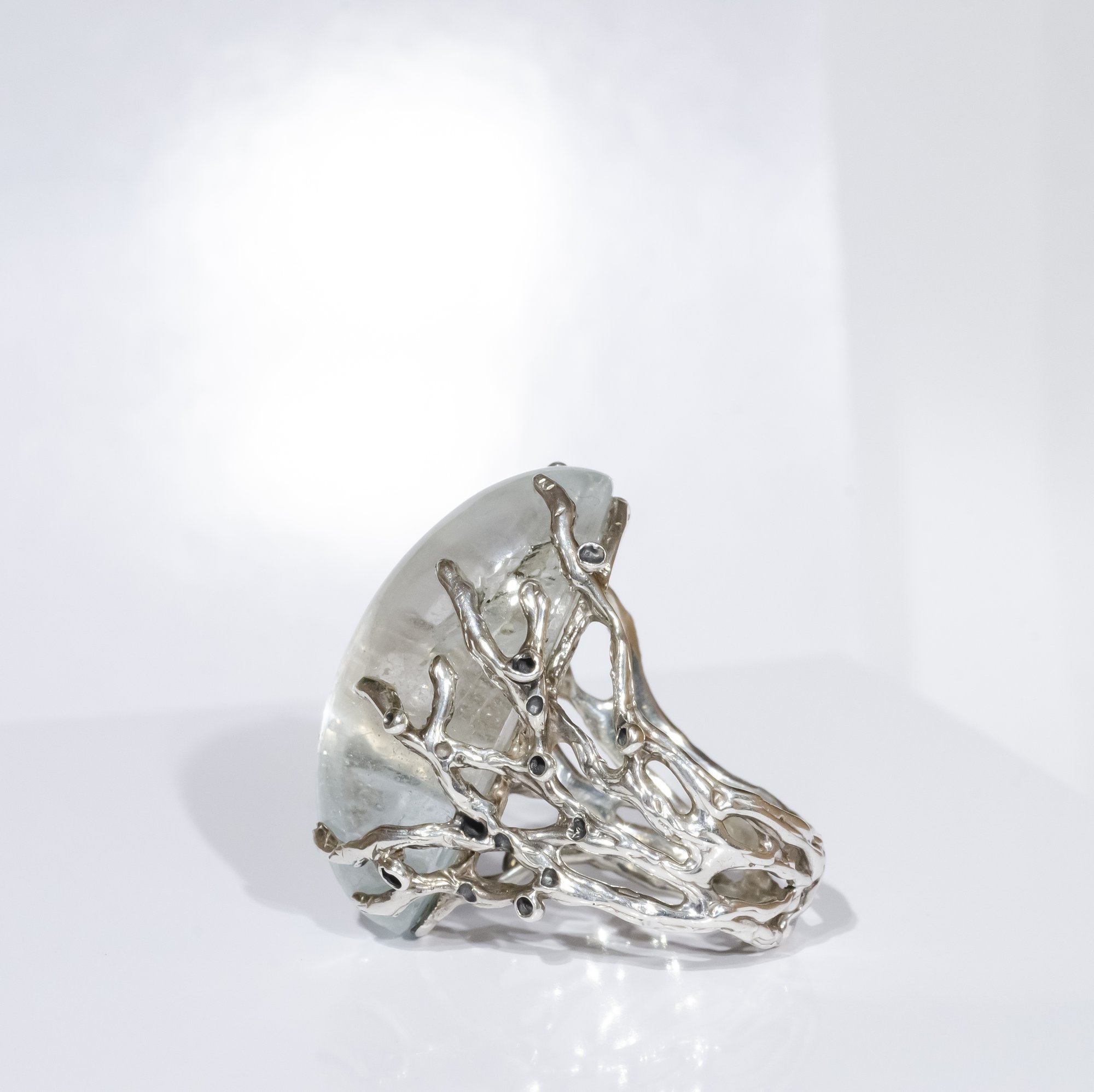 Каблучка з поліхромним топазом - зображення 4