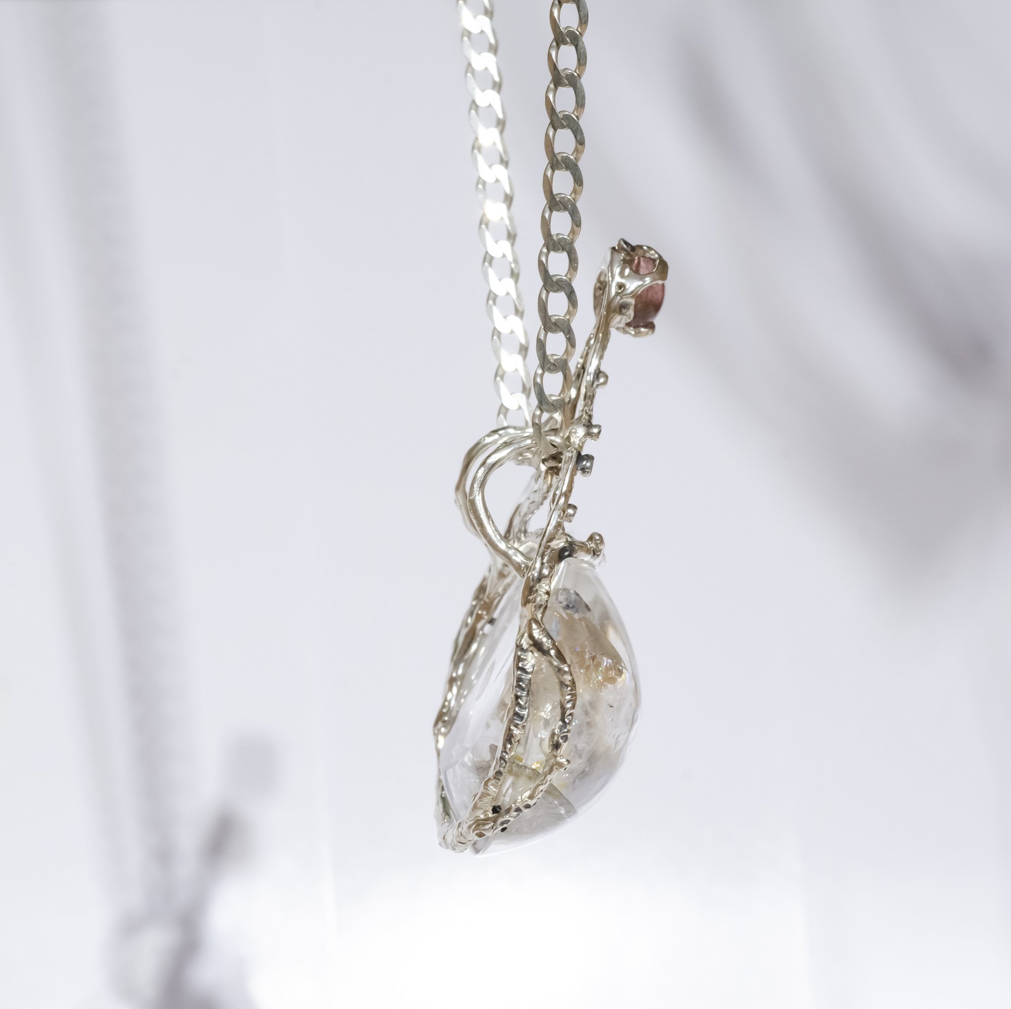 Кулон з топазом та турмаліном - зображення 4