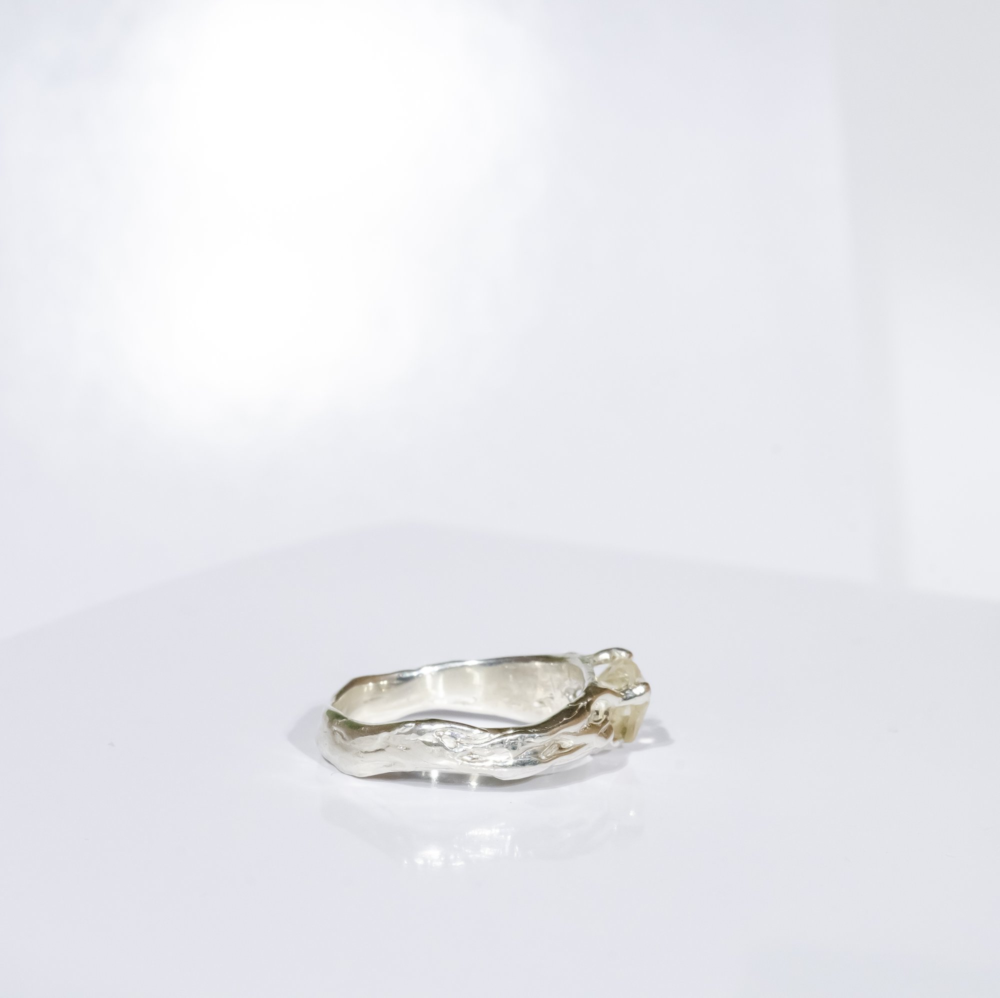 Каблучка з цитрином - зображення 7