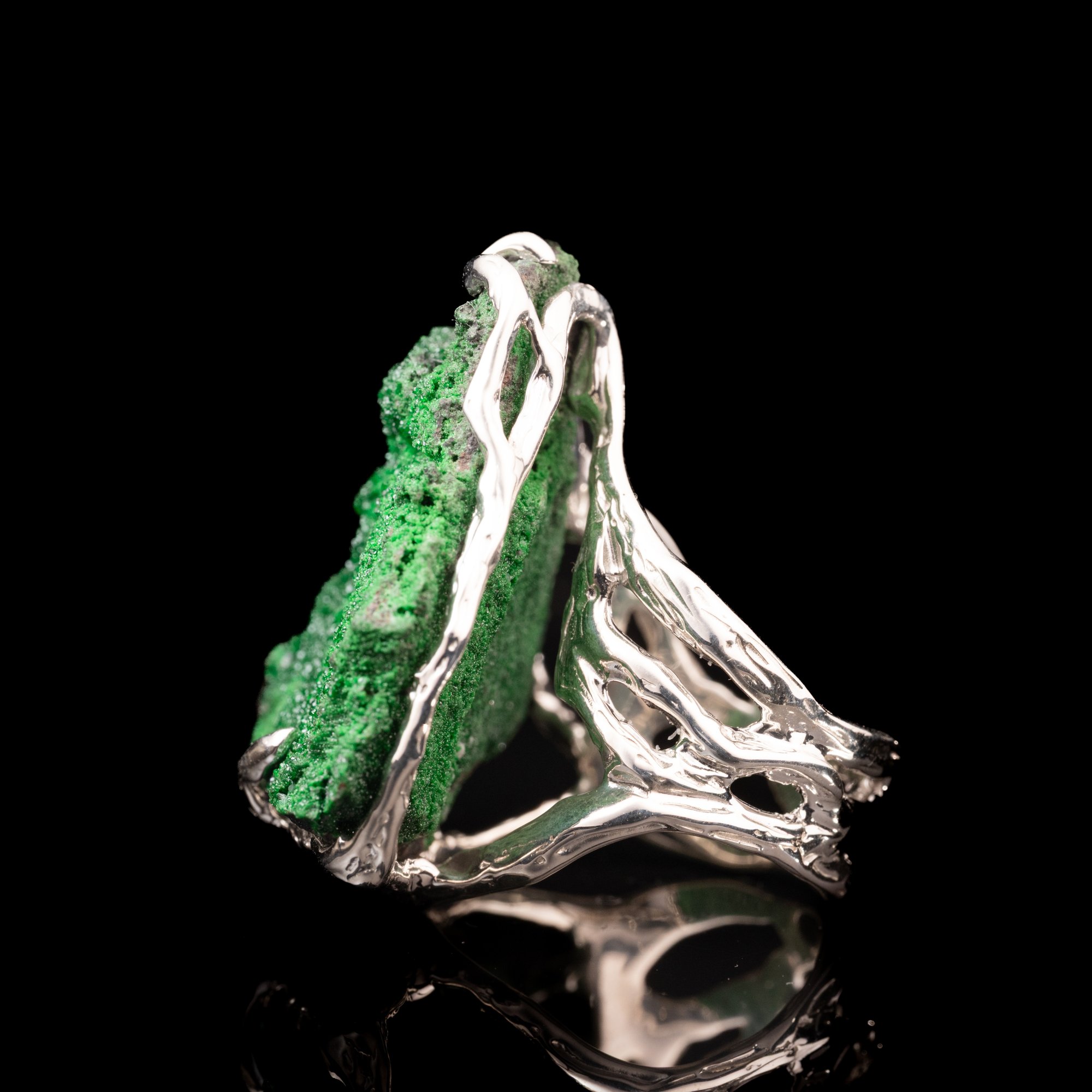 Каблучка з уваровітом - зображення 3