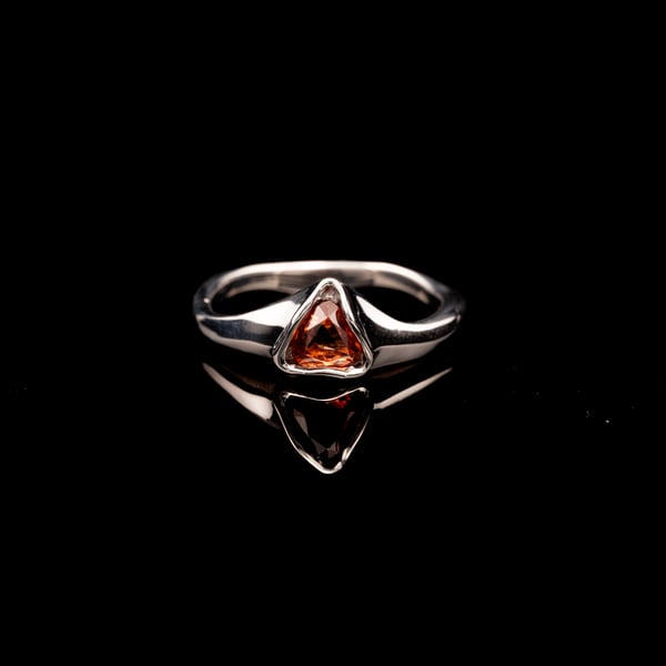 Ring with Zircon