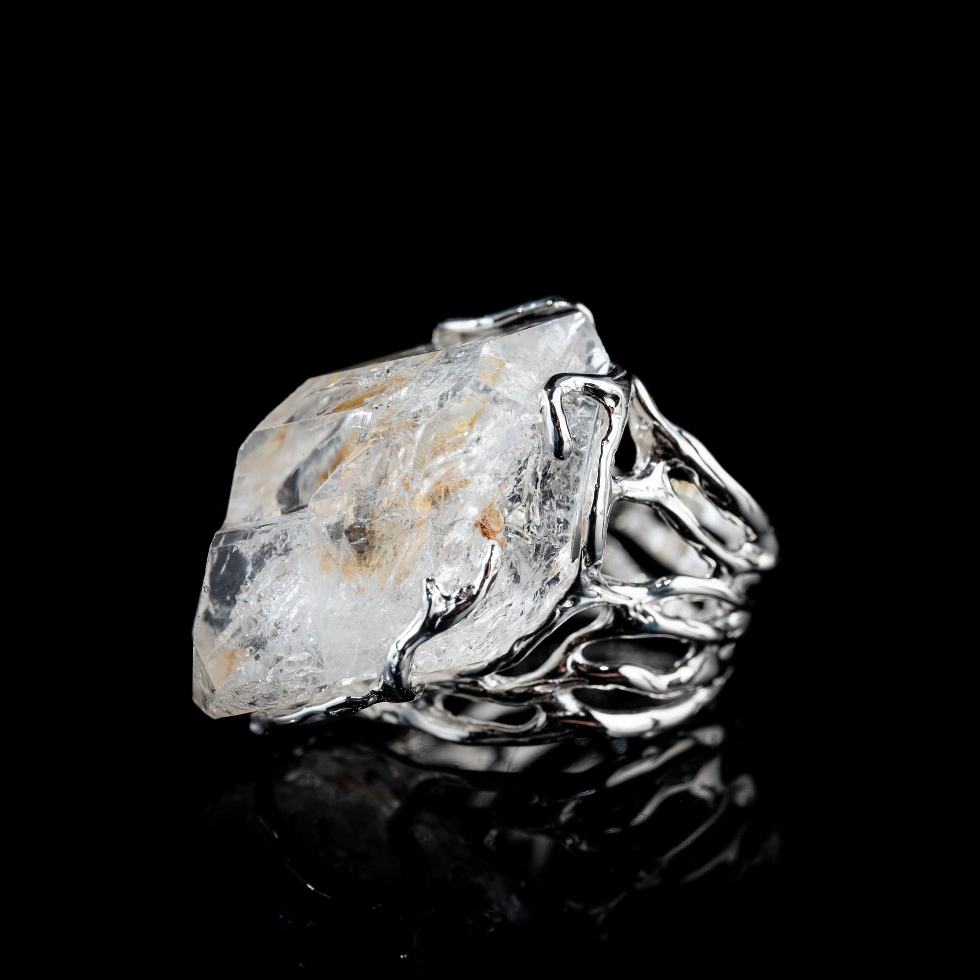 Каблучка з кварцом - зображення 2