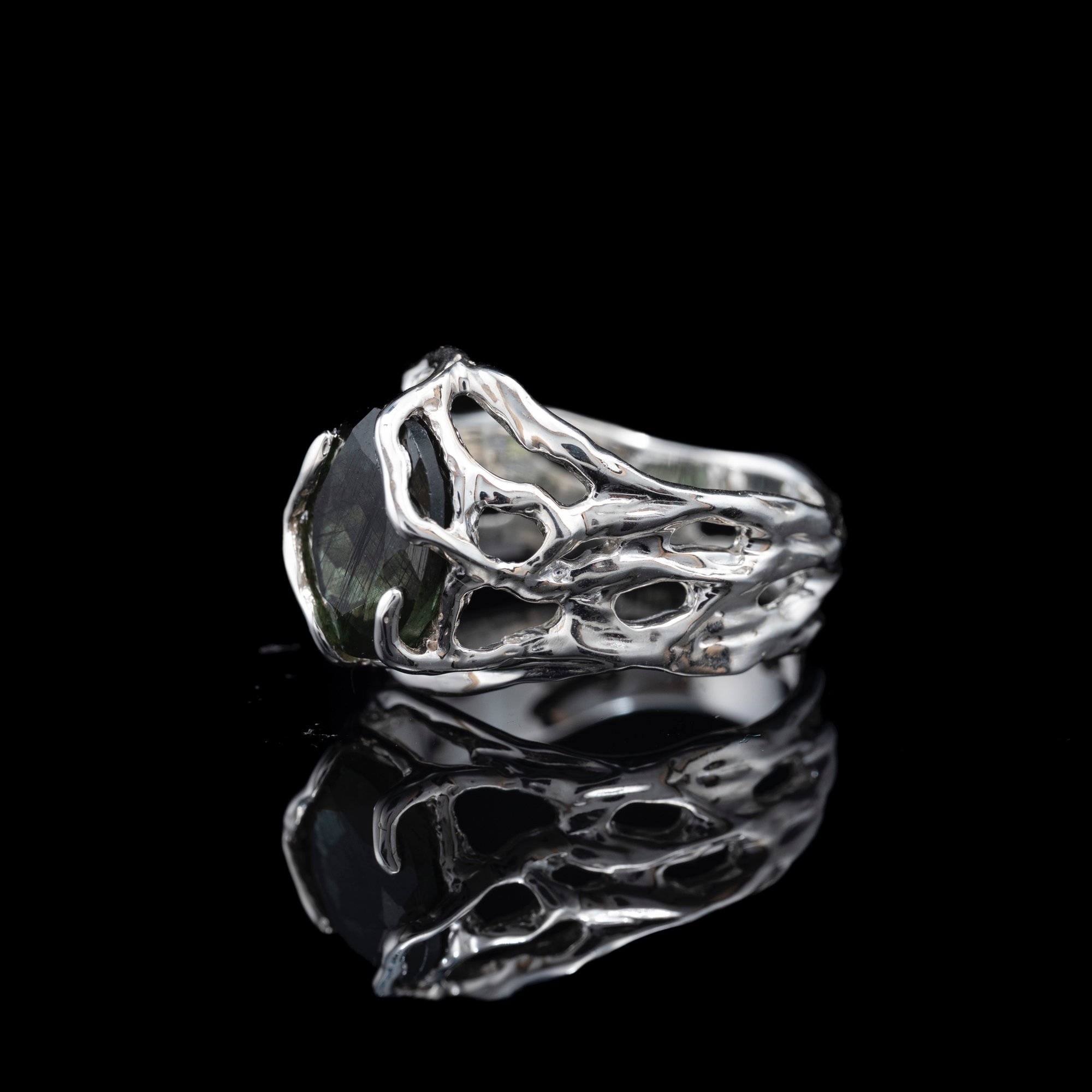 Каблучка з перідотом - зображення 2