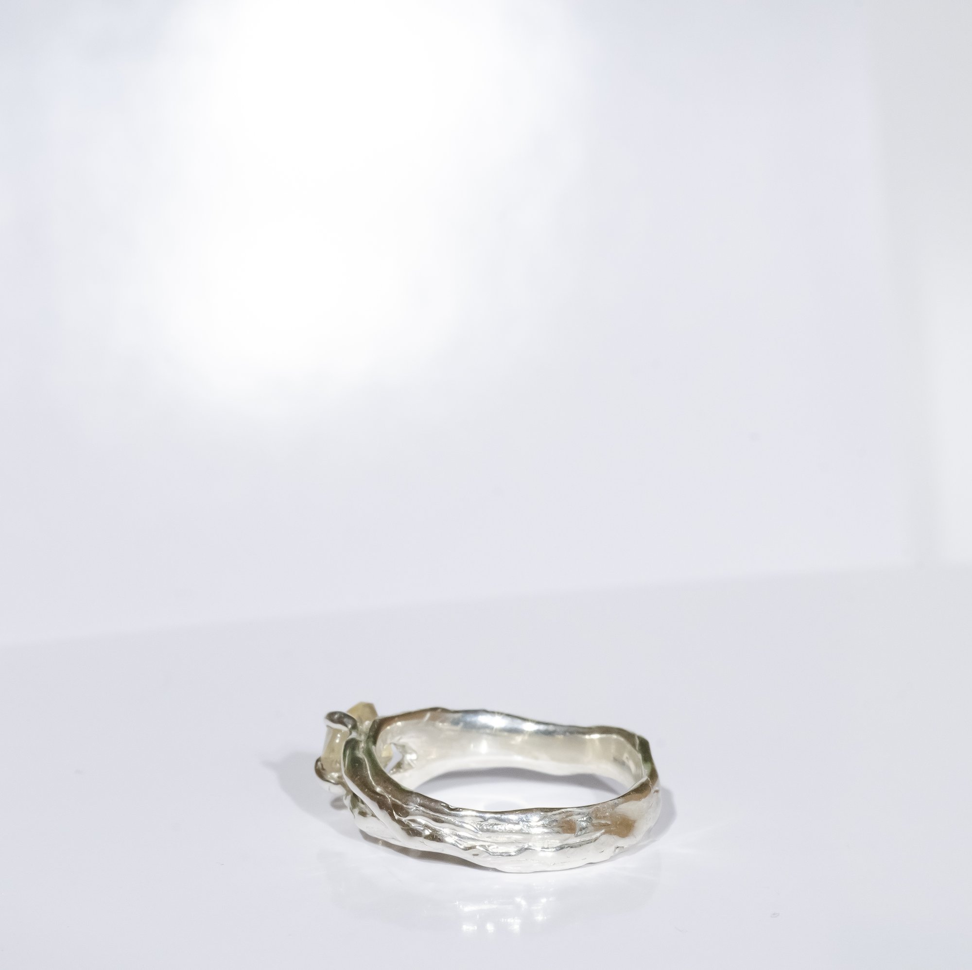 Каблучка з цитрином - зображення 4