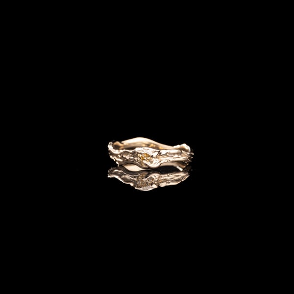 Gold Ring with Diamond