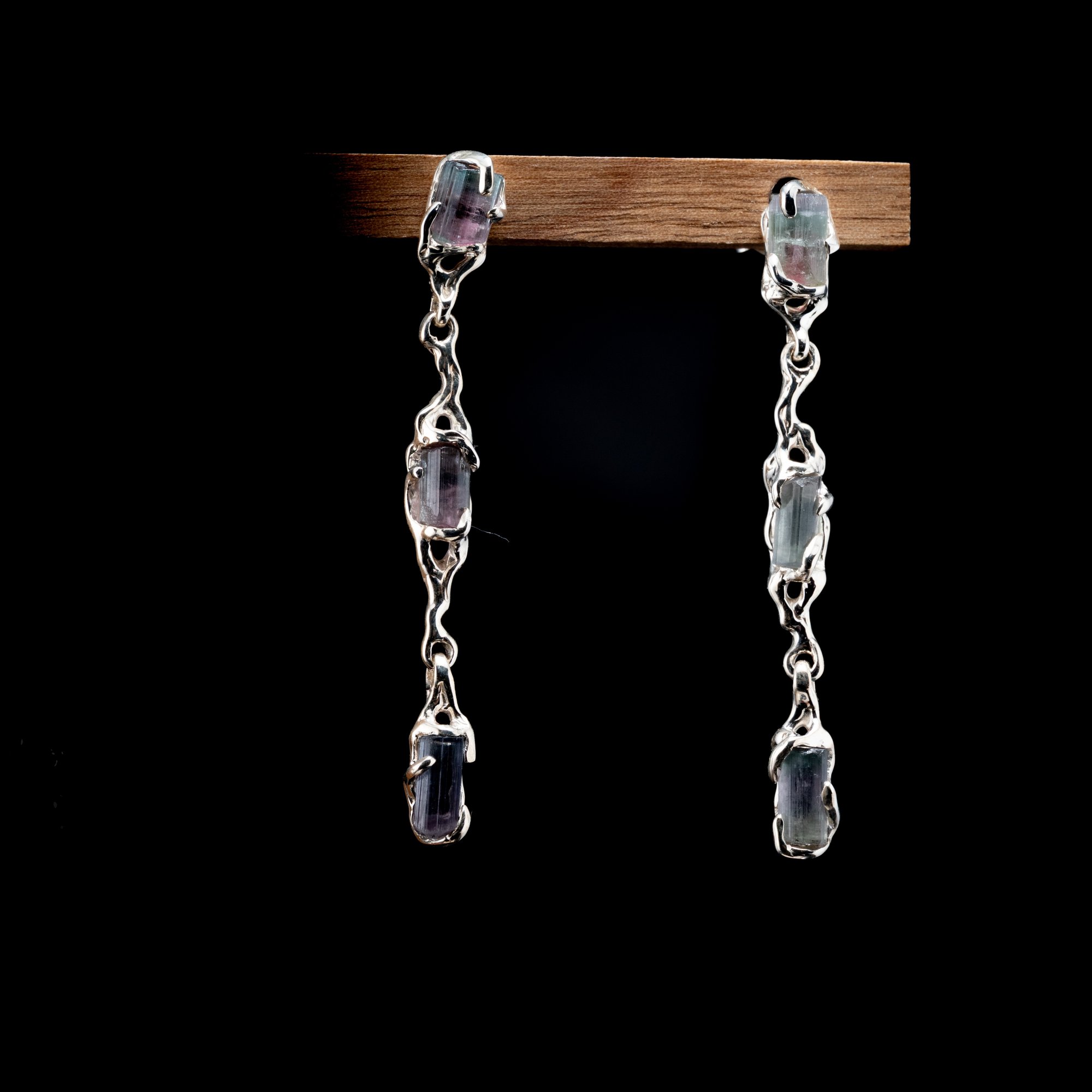 Сережки з турмалінами - зображення 2