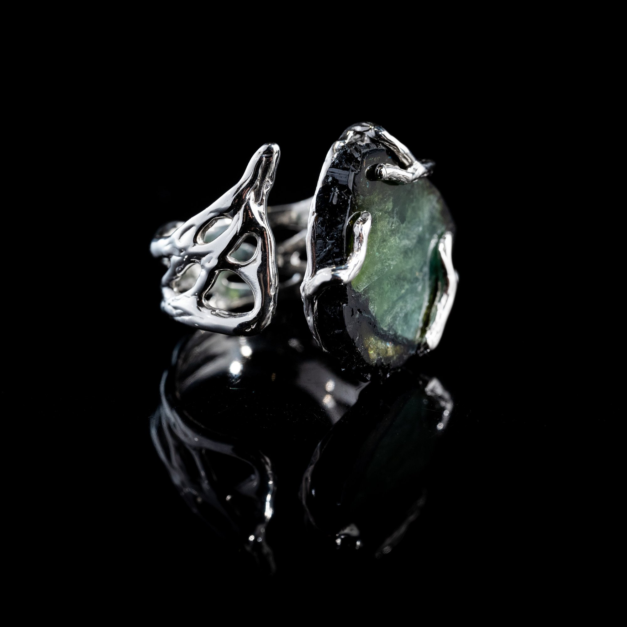 Каблучка з турмаліном - зображення 3