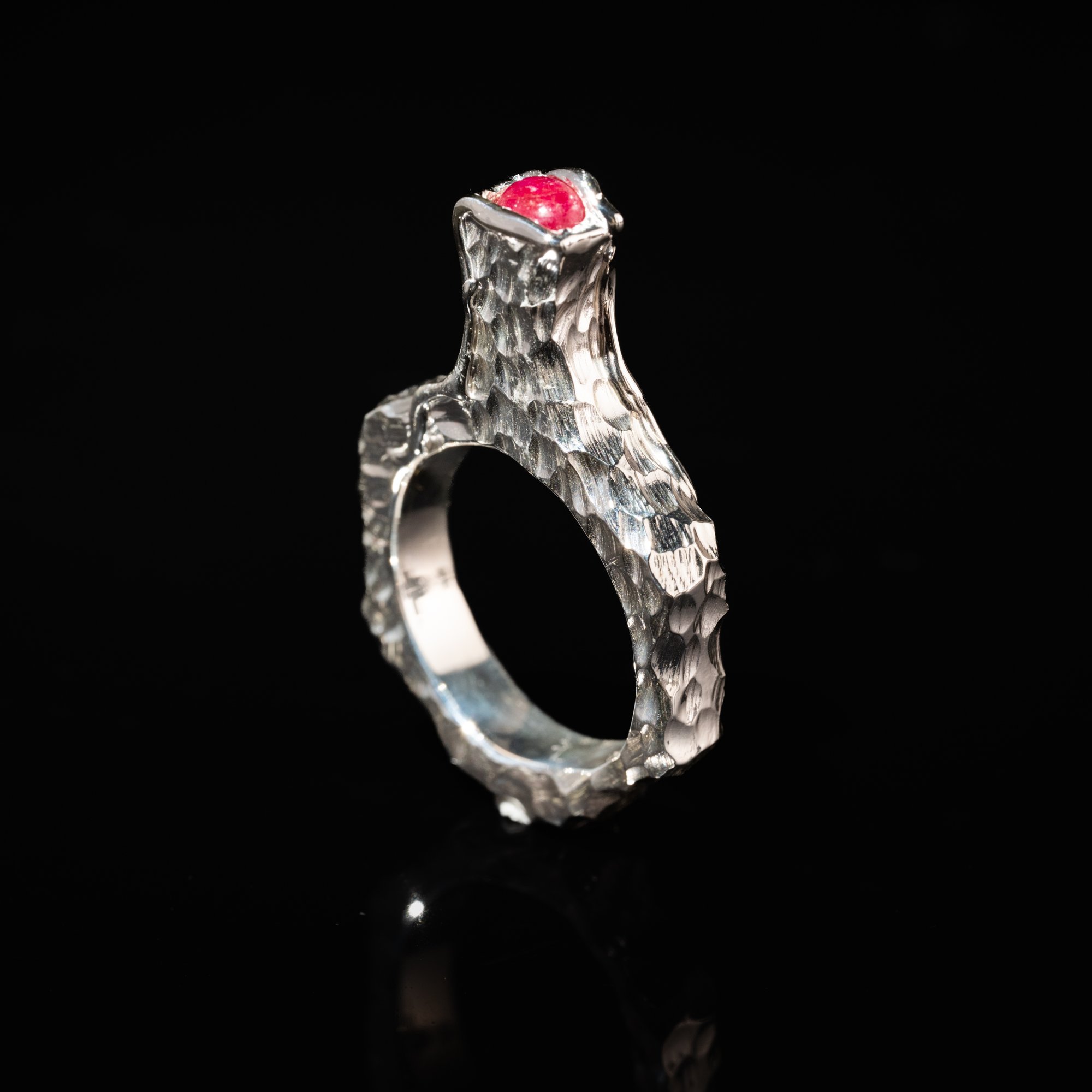 Каблучка з рубіном - зображення 2