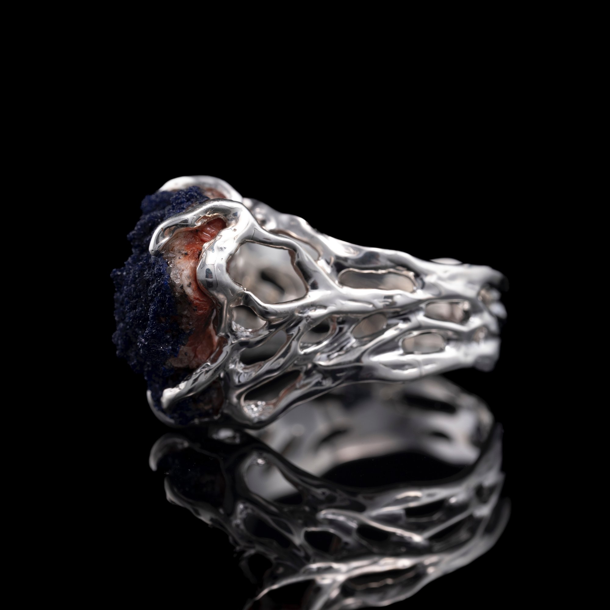 Каблучка з азуритом - зображення 2