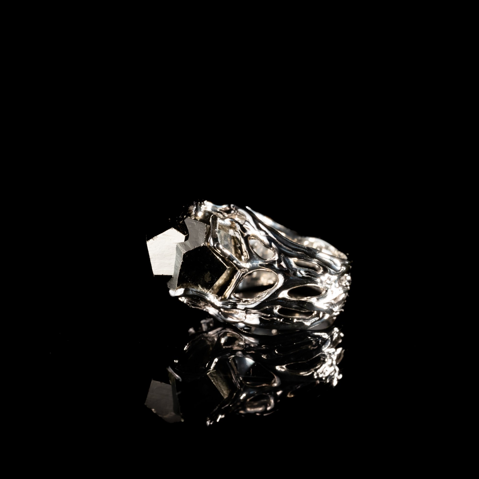 Каблучка з піритом - зображення 2