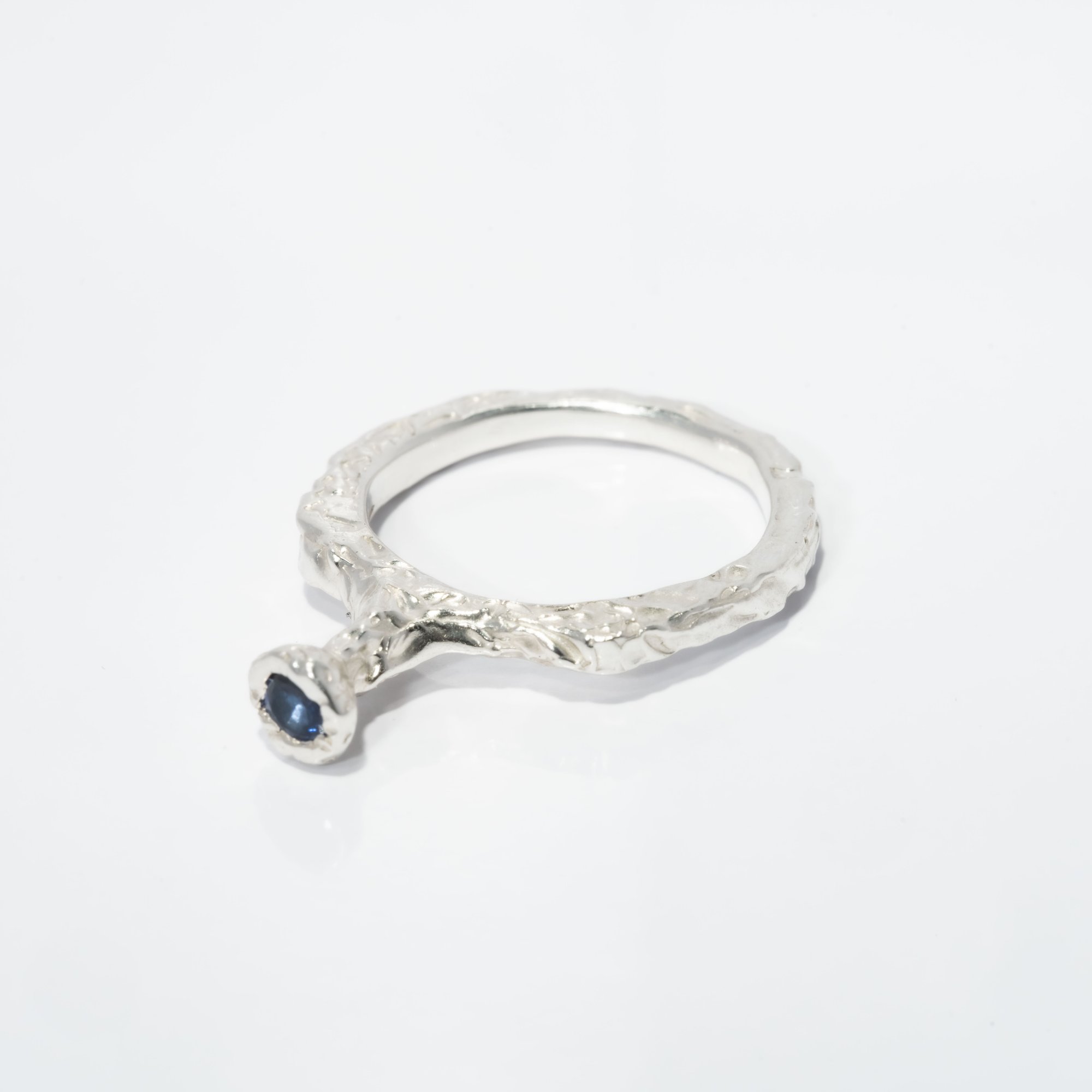 Каблучка з сапфіром - зображення 2