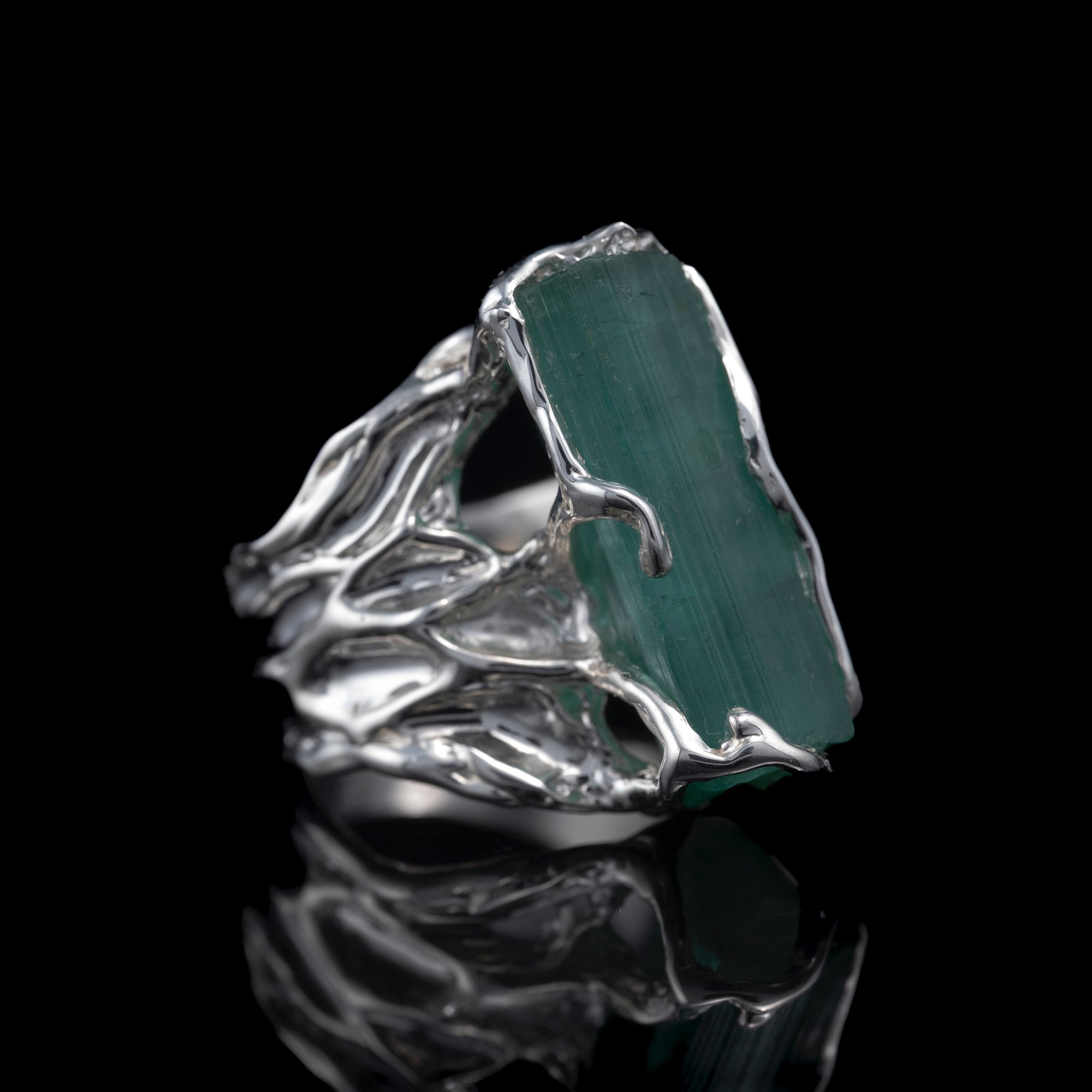 Каблучка з турмаліном - зображення 3