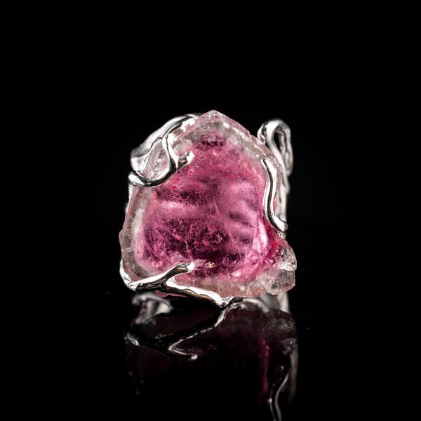 Каблучка з турмаліном