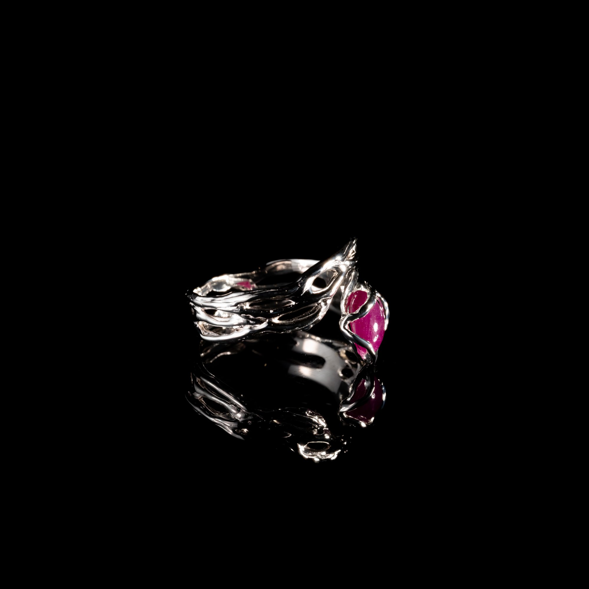 Каблучка з рубіном - зображення 3