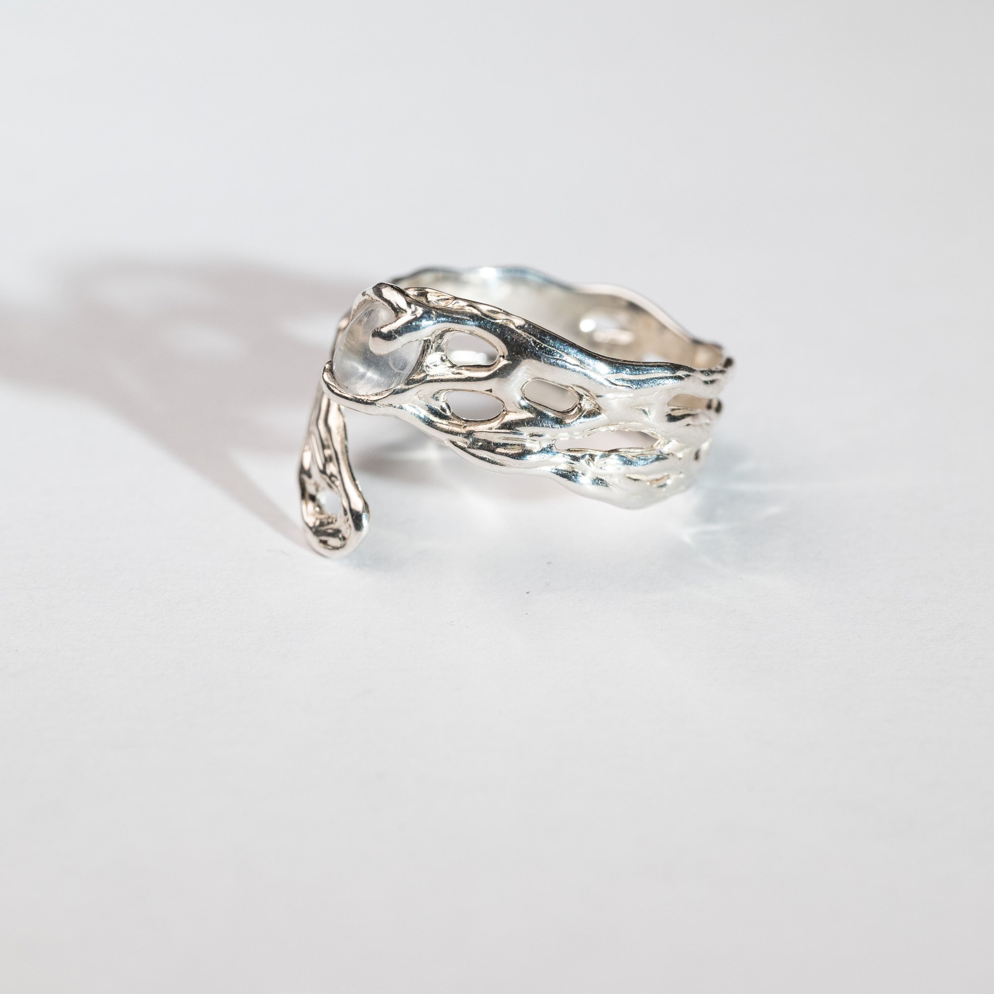 Каблучка з місячним камінням - зображення 2