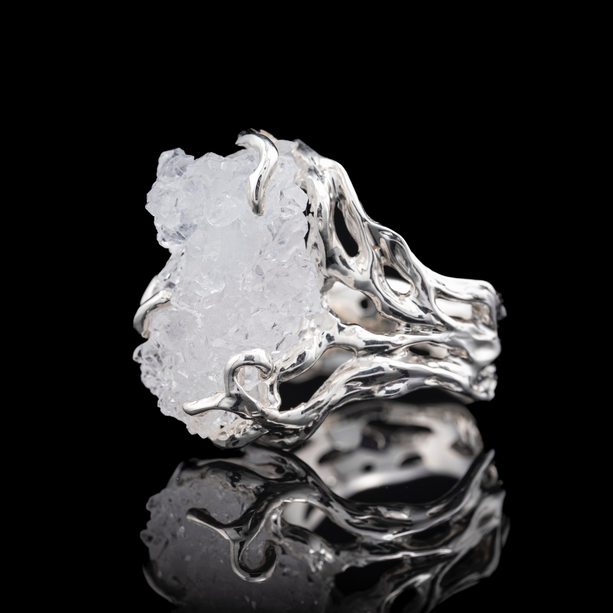 Каблучка з гірським кришталем - зображення 2