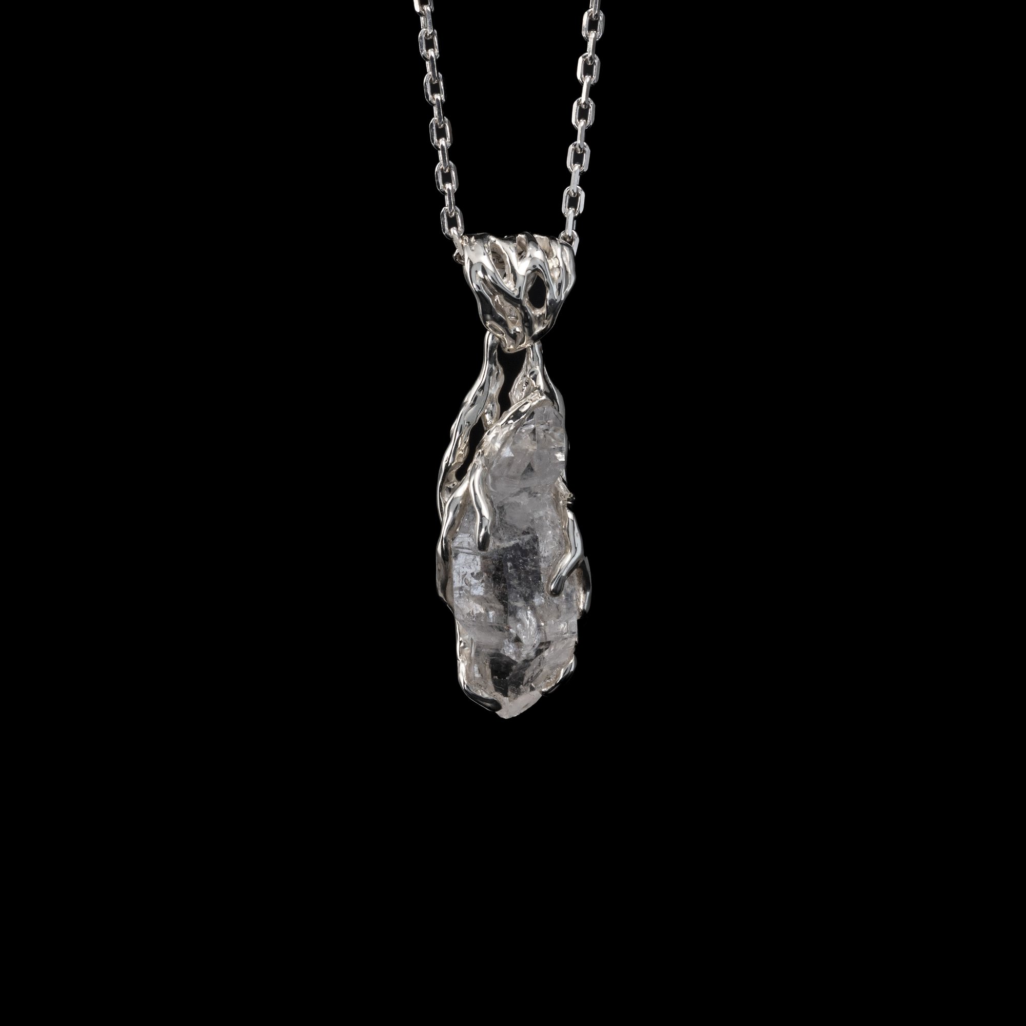 Кулон з гірським кришталем