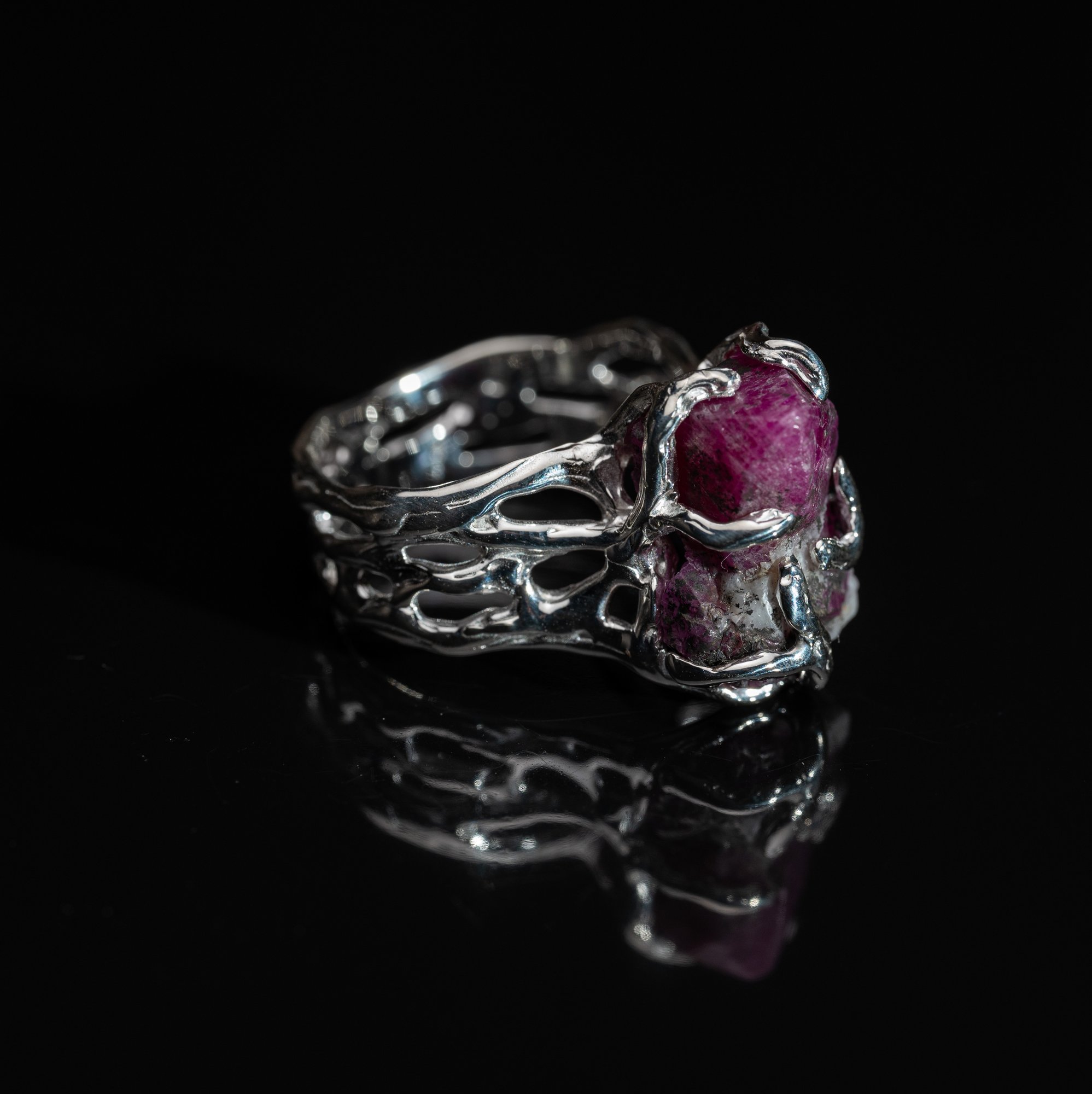 Каблучка з рубіном - зображення 3