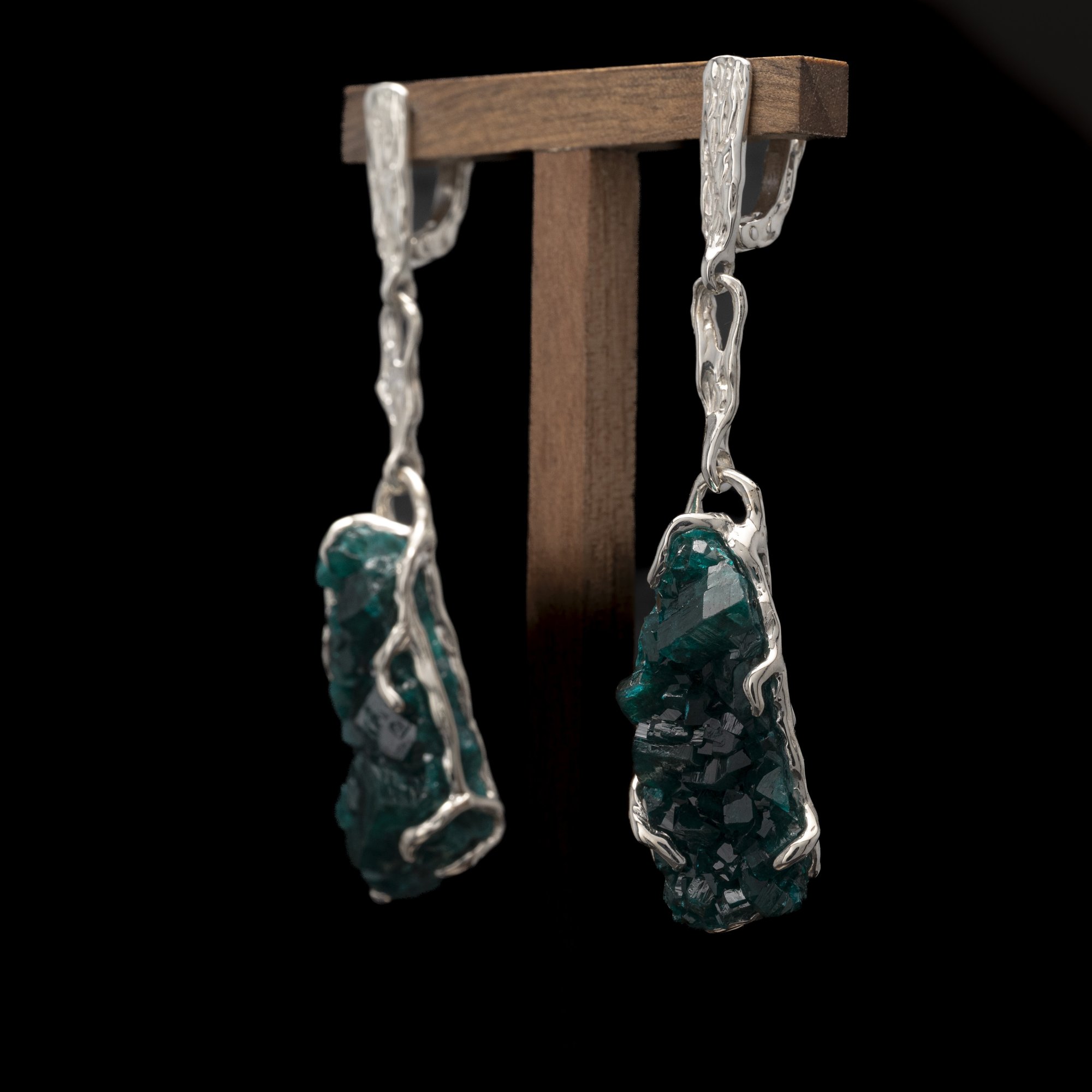 Сережки з діоптазом - зображення 2