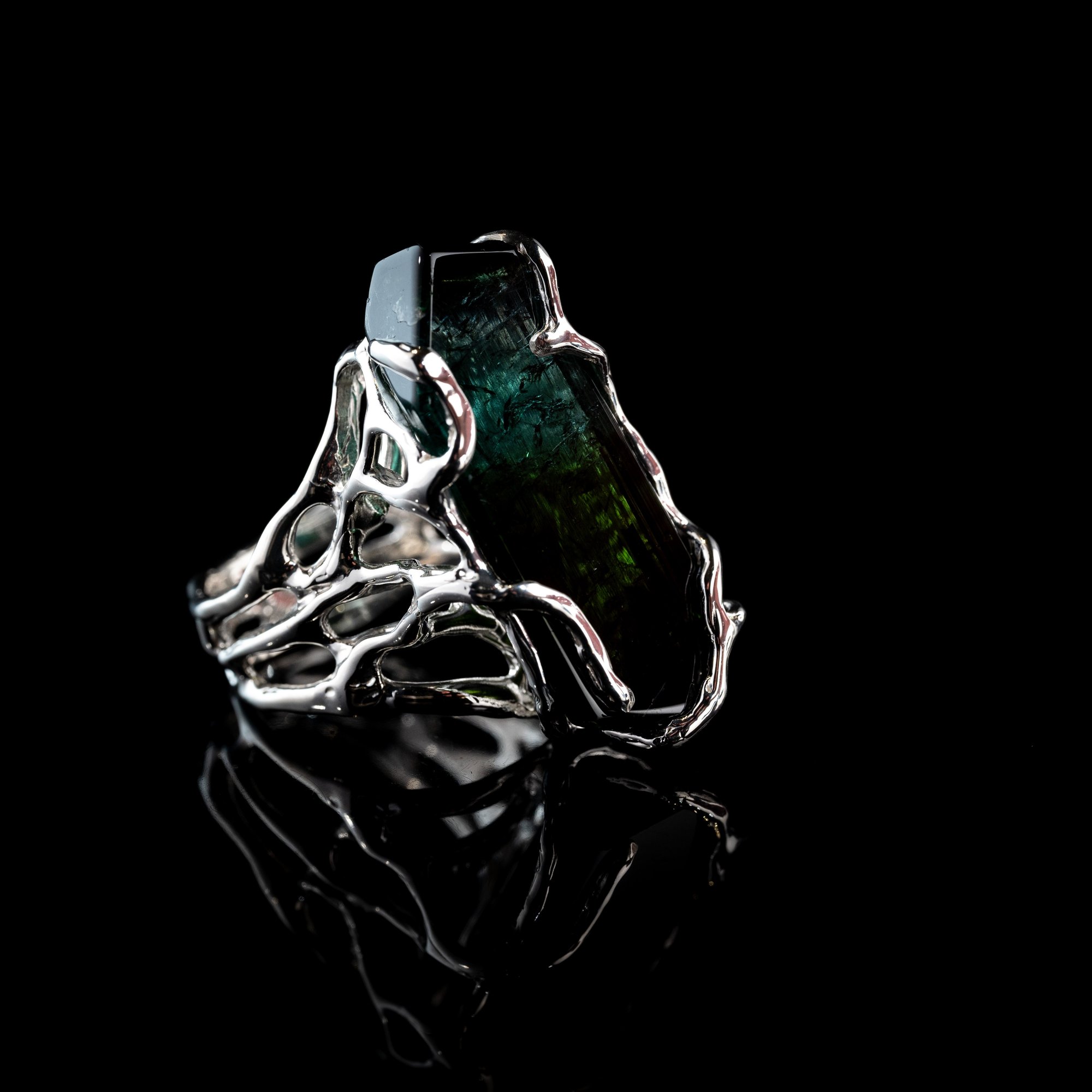 Каблучка з турмаліном - зображення 3