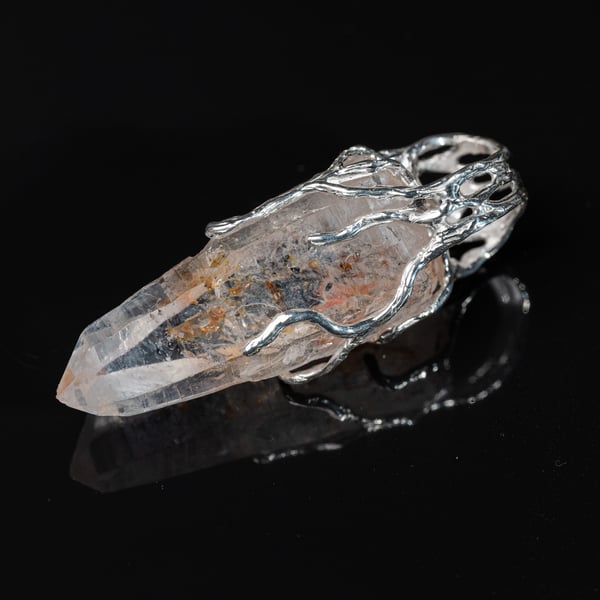 Кулон з лемурійським кварцом